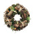 Natural Wreath with Pine Cones, Cinnamon & String (36cm)