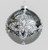 Pewter Glittered & Beaded Bauble (10cm)