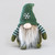 Green Fabric Festive Gonk Ornament with Snowflake