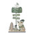 Sage Green Wooden Letter to Santa Postbox (30cm)