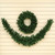 9ft Glacier Fir Garland 