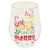 Eat, Drink and Be Merry Glass
