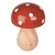 Red Mushroom Wooden Decoration (15.5cm)