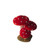 Red & White Toadstool Trio Ornament Decoration (17cm H)