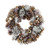 Snowy Cone, Lotus & Lilac Moss Wreath (36cm)