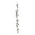 Frosted Pine Cone Garland (152cm)