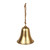 Gold Embossed Metal Hanging Bell (24cm)