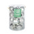 16 Silver Shatterproof Baubles (8cm)