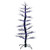 Dancing Black LED Light Up Tree with Ghost Sound (7ft)