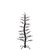 Black Dancing LED Light Up Tree with Ghost Sound (5ft)