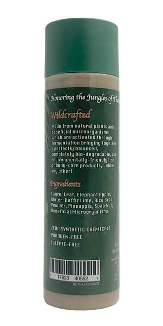 Thorani Soap Nut Hair Conditioner Naturally Scented (8-Fluid-Ounce Bottle) Side Label