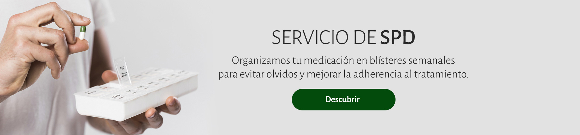 Servicio de SPD en Farmacia Madariaga Sieira en Raxó, Pontevedra