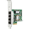 HPE 647594-B21 Ethernet 1Gb Quad Port PCI Express 2.0 x4 10/100/1000Base-T 331T Network Adapter for ProLiant Gen8 Gen9 Gen10 Servers (New Bulk Pack with 90 Days Warranty)