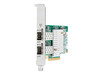 HPE Ethernet 733385-001 10Gbps Dual-Port PCI Express-2.0 x8 571-SFP+ Network Adapter for ProLiant Gen8 Servers (New Bulk Pack with 90 Days Warranty)
