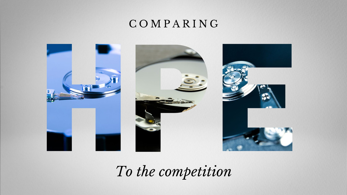 HPE vs. Competitors: What Sets HPE Hard Drives Apart?