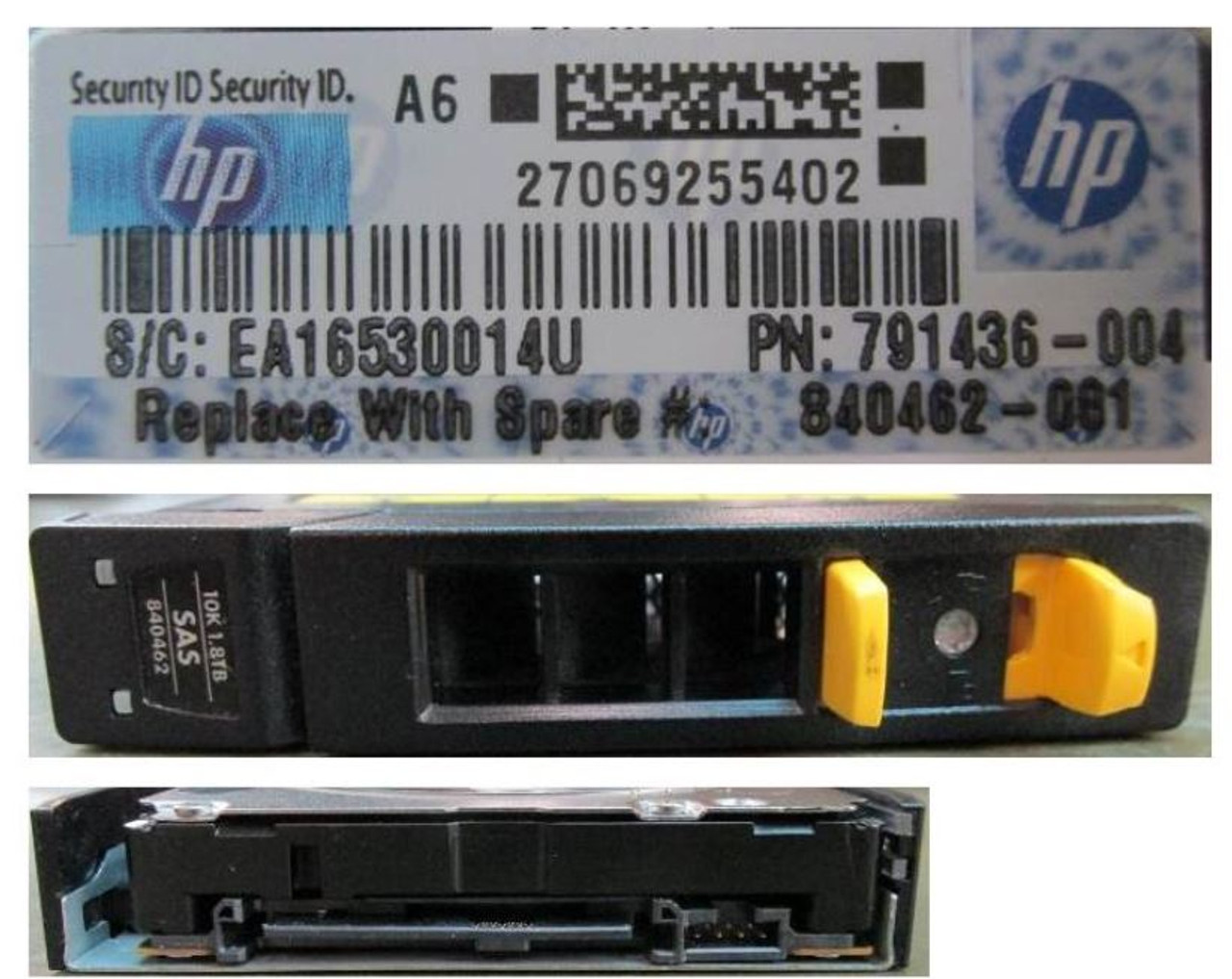 HPE 3PAR StoreServ M6710 K0F26A 1.8TB 10kRPM 2.5in SAS-6G HDD