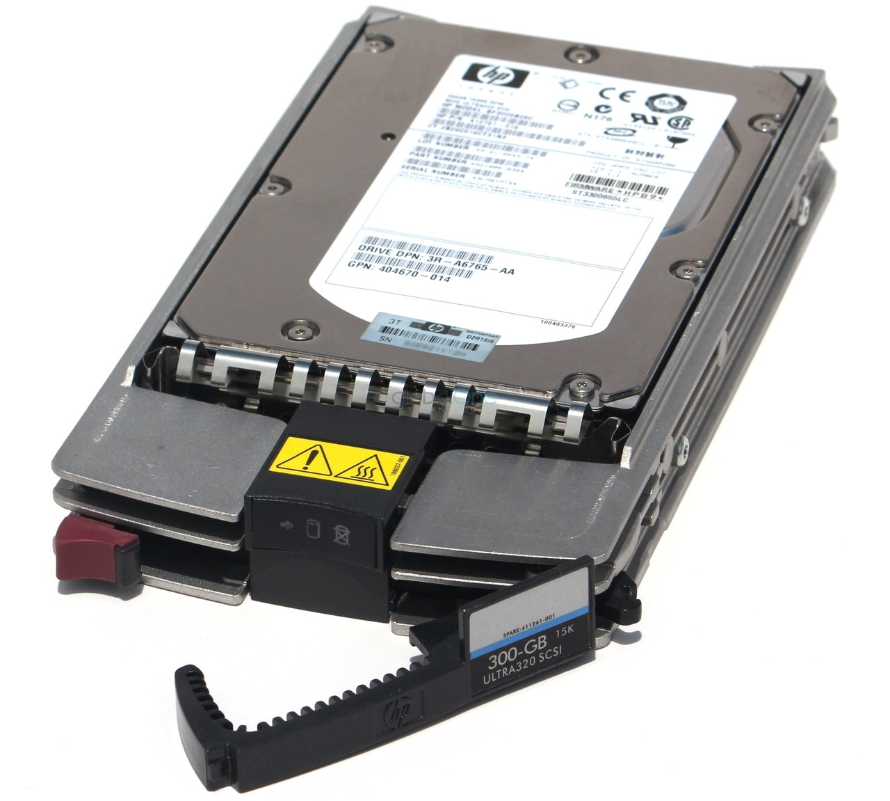 HPE 411261-001 300GB 15kRPM 3.5in Ultra-320 SCSI 80-Pin G1-G4 HDD