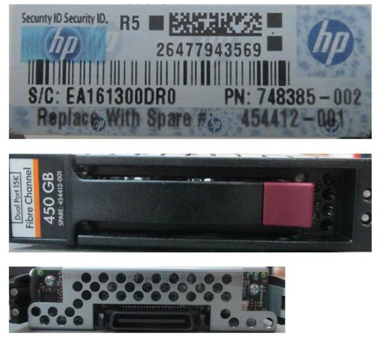 HPE 454412-001 450GB 15000RPM 3.5in Fibre Channel-4Gbps Hard Drive