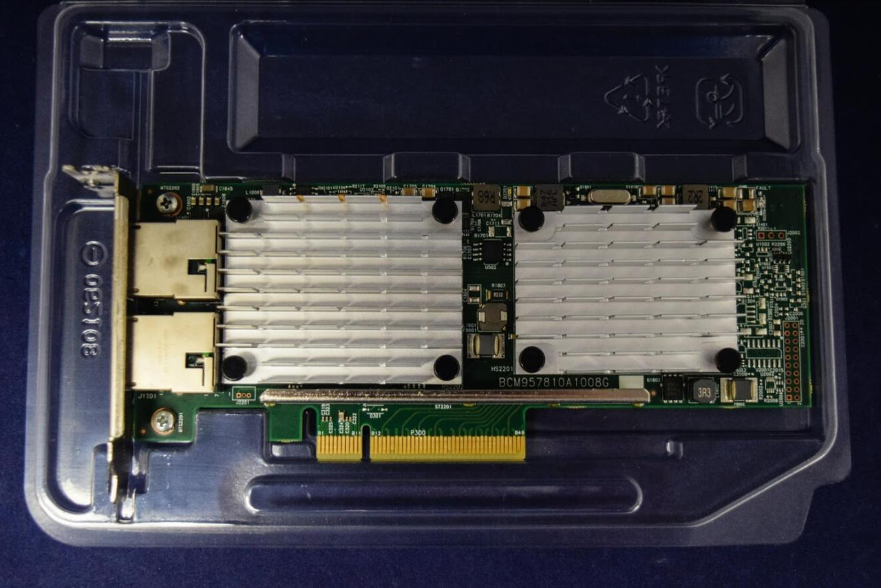 HPE 657128-001 Dual Port 10Gb Ethernet 530T Adapter for G9 G10