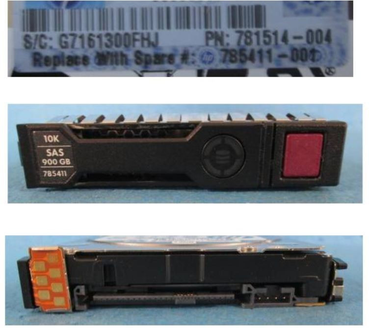 HPE 785069-B21 900GB 10kRPM 2.5in SAS-12G SC Enterprise G8 G9 HDD