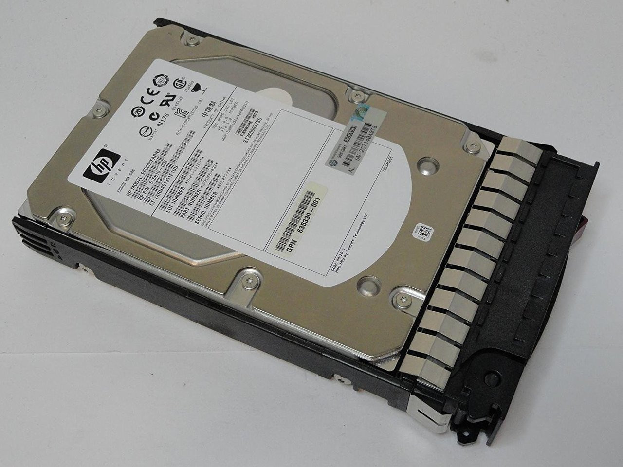 HPE 9FN066-035 600GB 15kRPM 3.5in SAS-6G Enterprise G5 G6 G7 HDD