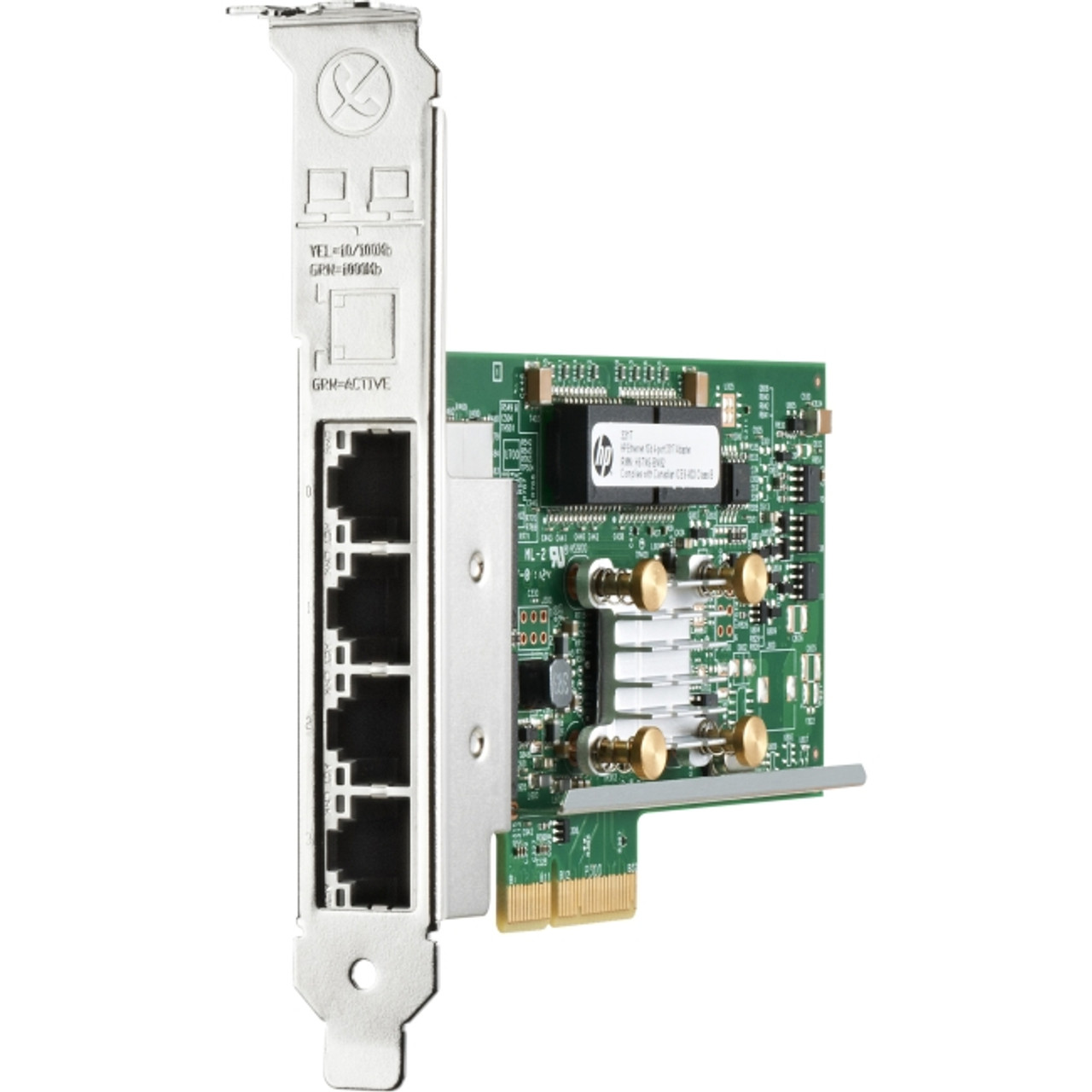 HPE 649871-001 Ethernet 1Gb 4-Port 331T Adapter for G8 G9 G10 Servers