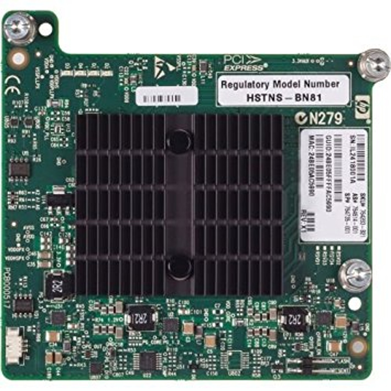 HPE Infiniband 764283-B21 10Gb/40Gb 2-Port PCIe 3.0 Network Adapter