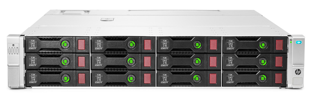 HPE QW968A StorageWorks D3600 12-Bay 3.5in LFF SAS/SATA Disk