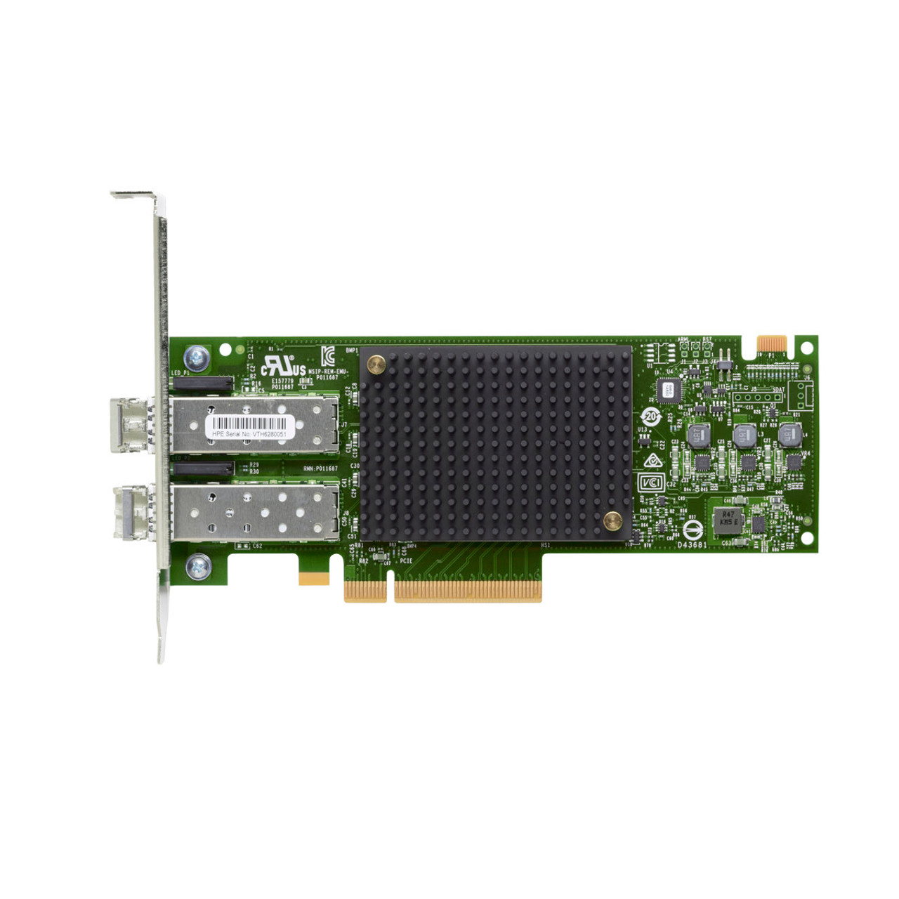 HPE StoreFabric Q0L14A SN1200E 16Gbps Dual Port PCIe Fibre Channel HBA