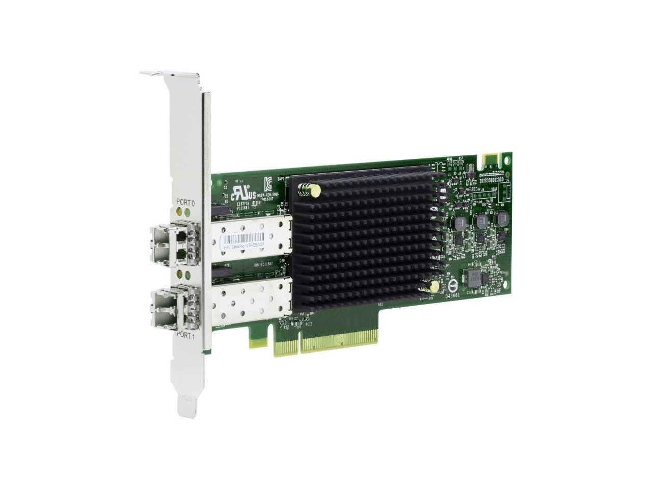 HPE StoreFabric Q0L14A SN1200E 16Gbps Dual Port PCIe Fibre Channel