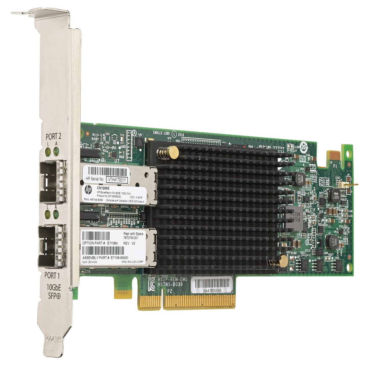 HPE StoreFabric CN1200E 767078-001 10Gb G10 Converged Network