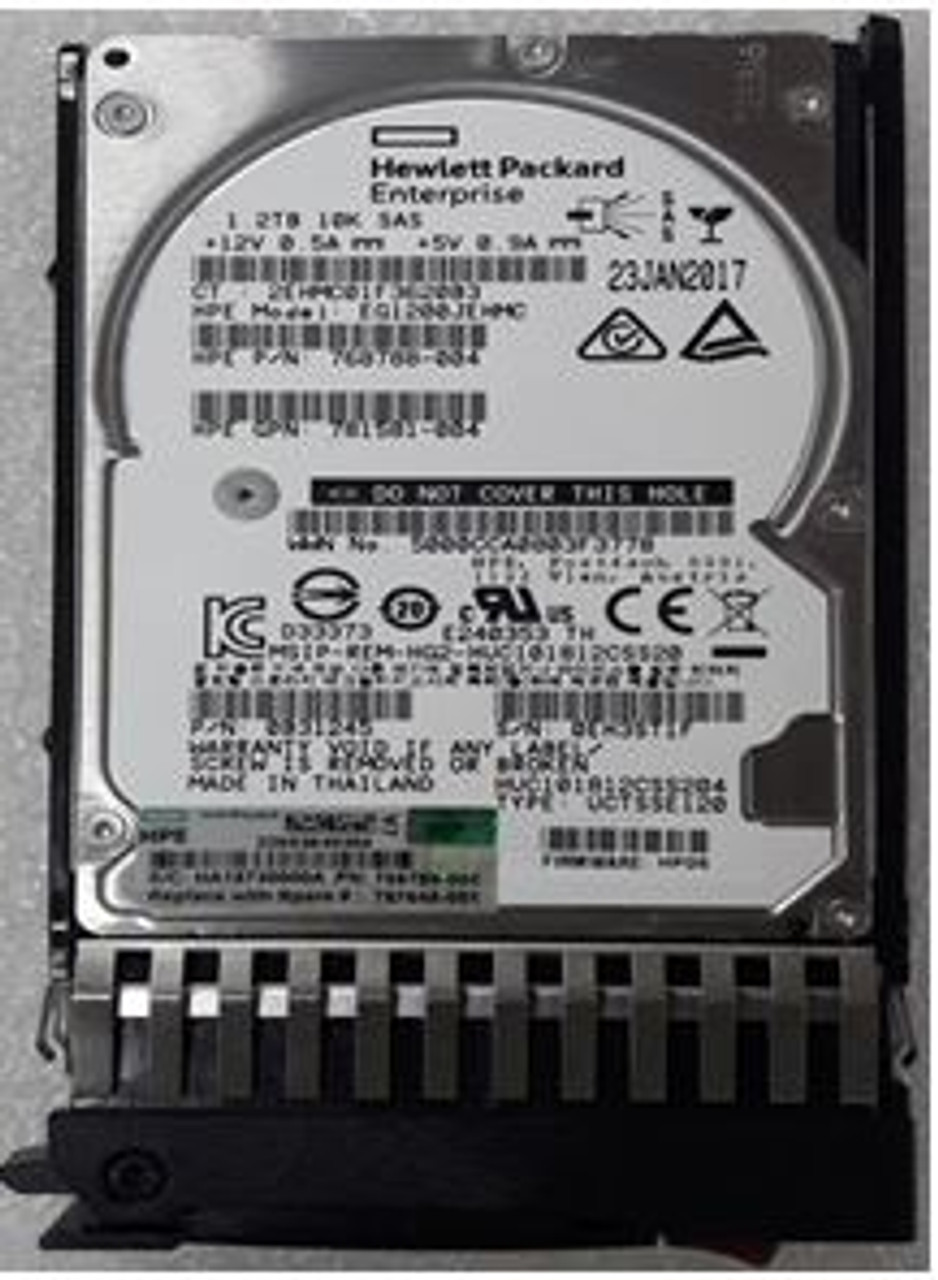 HPE MSA J9F48A 1.2TB 10kRPM 2.5in SAS-12G Enterprise HDD