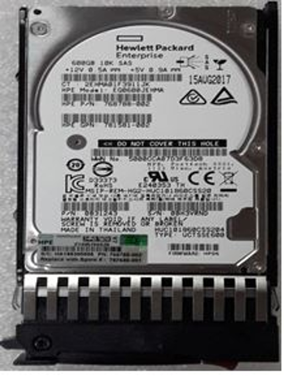 HPE MSA J9F46A 600GB 10kRPM 2.5in SAS-12G Enterprise HDD