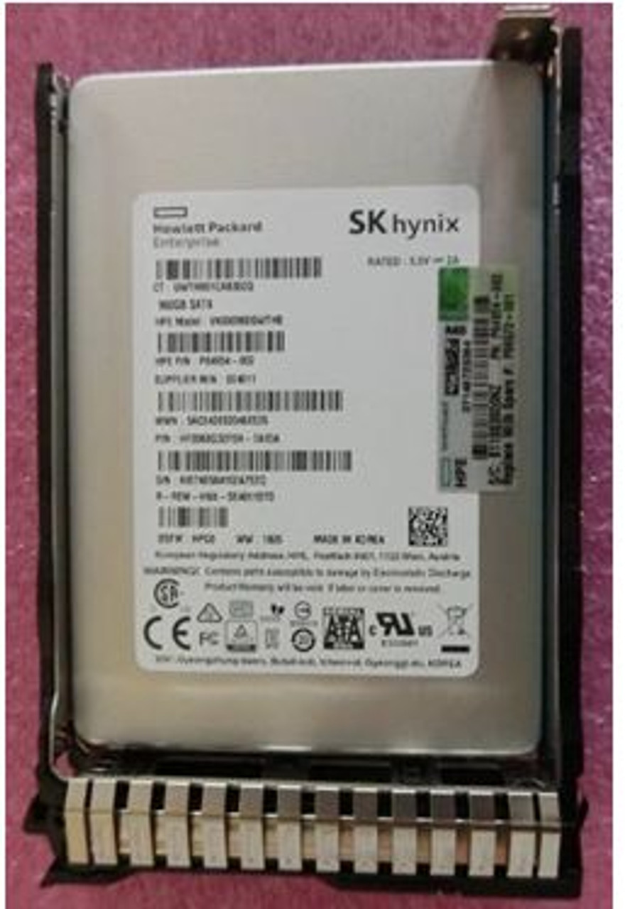 HPE P06196-B21 960GB 2.5in DS SATA-6G SC Read Intensive G9 G10 SSD