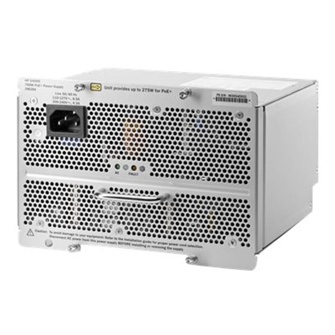 HPE J9828A Aruba 5400R 700Watt PoE+ zl2 Internal Power Supply