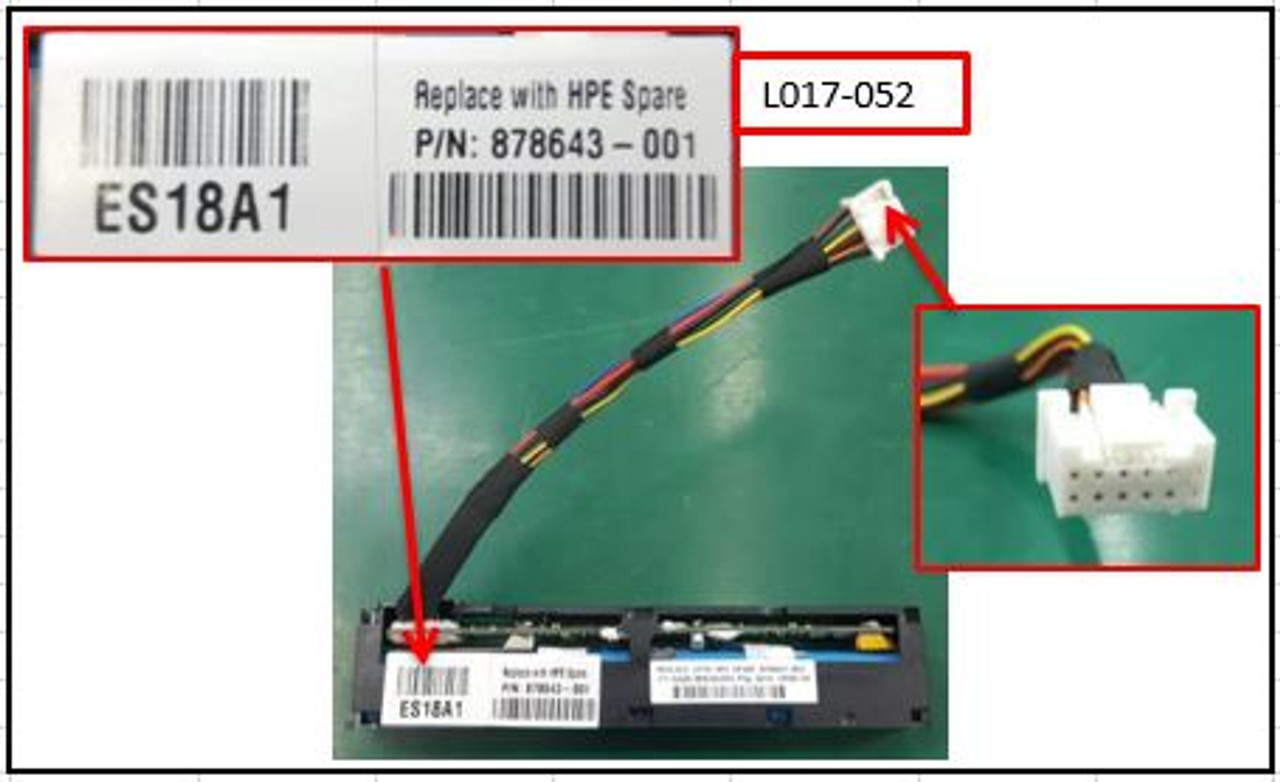 HPE 878643-001 96W Smart Storage Battery for DL/XL G10 Servers