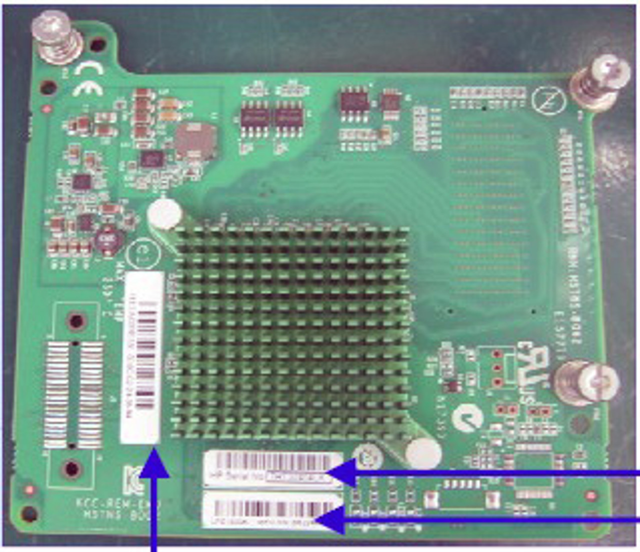 HPE 659818-B21 BLc Emulex LPE1205A Dual Port 8GB PCIe 2.0 FC HBA