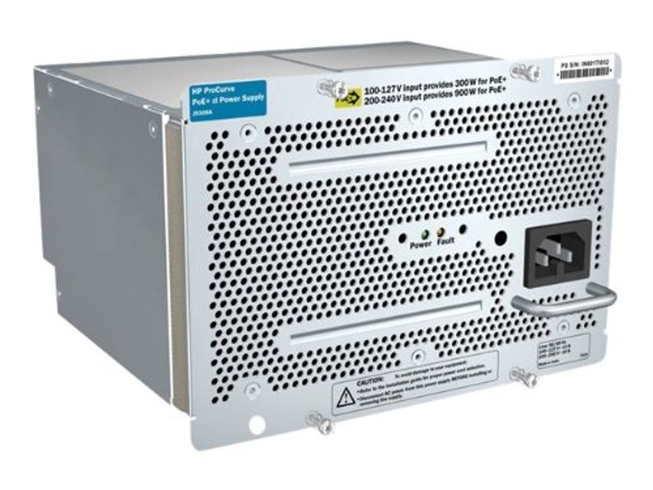 HPE J9306A 1500Watt PoE+ Redundant Power Supply, Wholesale J9306A