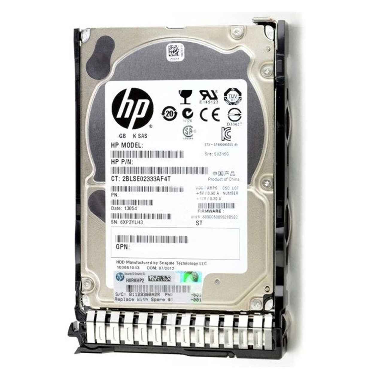 日本ヒューレット・パッカード株式会社 HP 2TB 7.2krpm SC 2.5型 12G