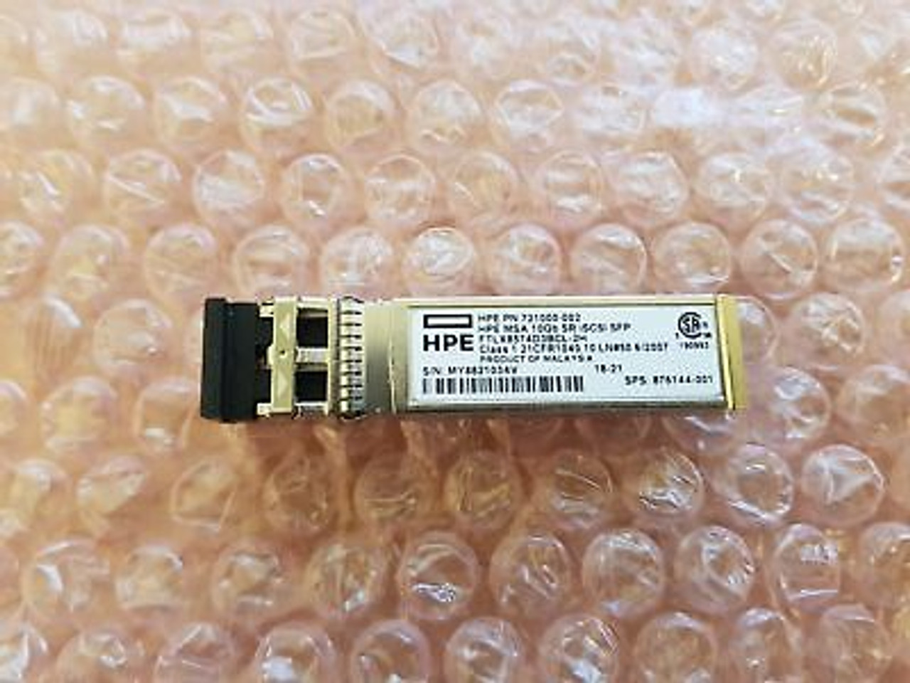 HPE MSA C8R25B 10Gb Short Range iSCSI SFP+ 4-pack Transceiver