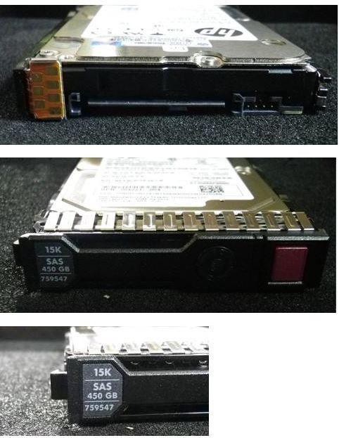 HPE 744995-002-SC 450GB 15kRPM 2.5in SAS-12G Enterprise G8 G9 HDD