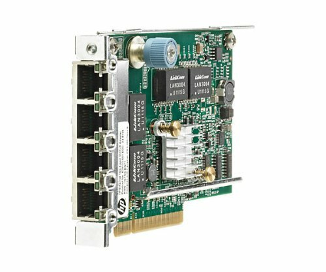 HPE 634025-001 1GB 4-Port PCIe-2.0 Wired Network Adapter for