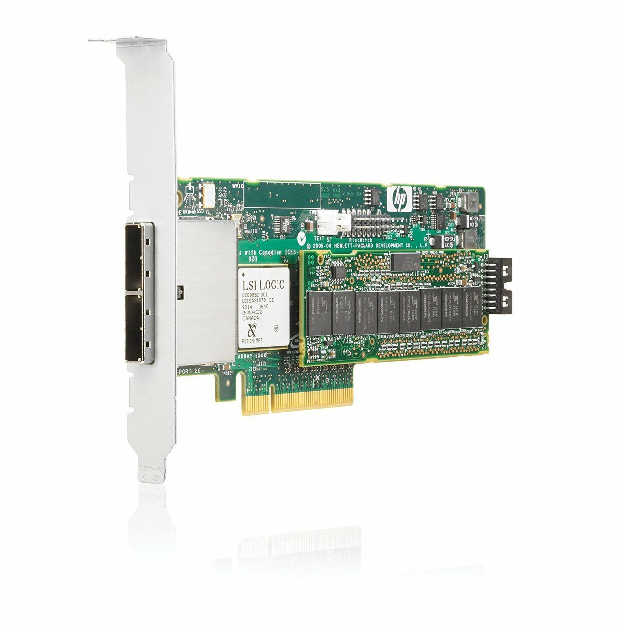 HPE 443999-001 E500 256MB PCIe x8 SATA/SAS Smart Array RAID Controller