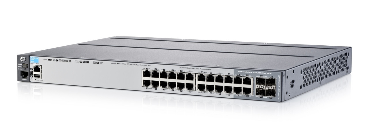 HPE Aruba J9726-61001 2920-24G 24Port PoE+ Gigabit Ethernet Managed Switch,  Wholesale J9726-61001, Price J9726-61001