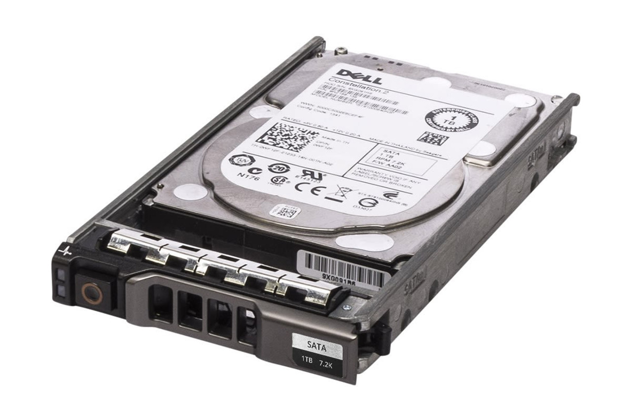 Dell WF12F 1TB 7.2kRPM 2.5in SATA-6G HDD for PowerEdge, Wholesale