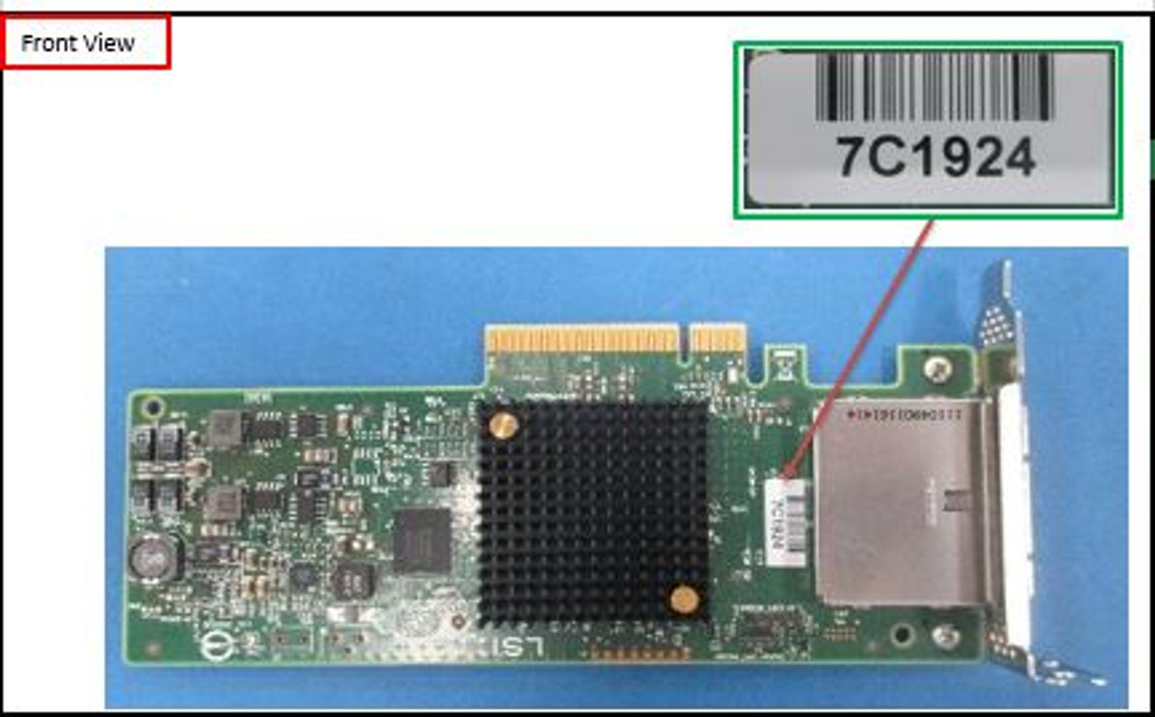 HPE H221 738191-001 SAS-6G PCI Express 3.0 x8 HBA for G8