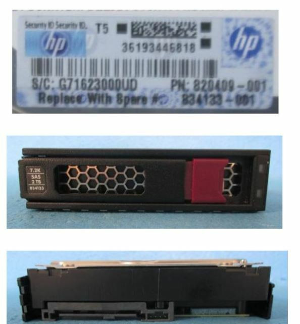 HPE 833926-B21 2TB 7200RPM 3.5in DS SAS-12G LP Midline G9 G10 HDD