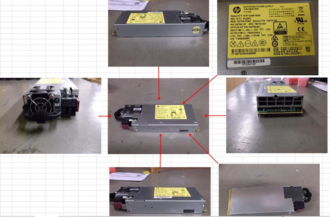 HPE 746708-B21 1500Watt Common Slot Power Supply Kit, Wholesale