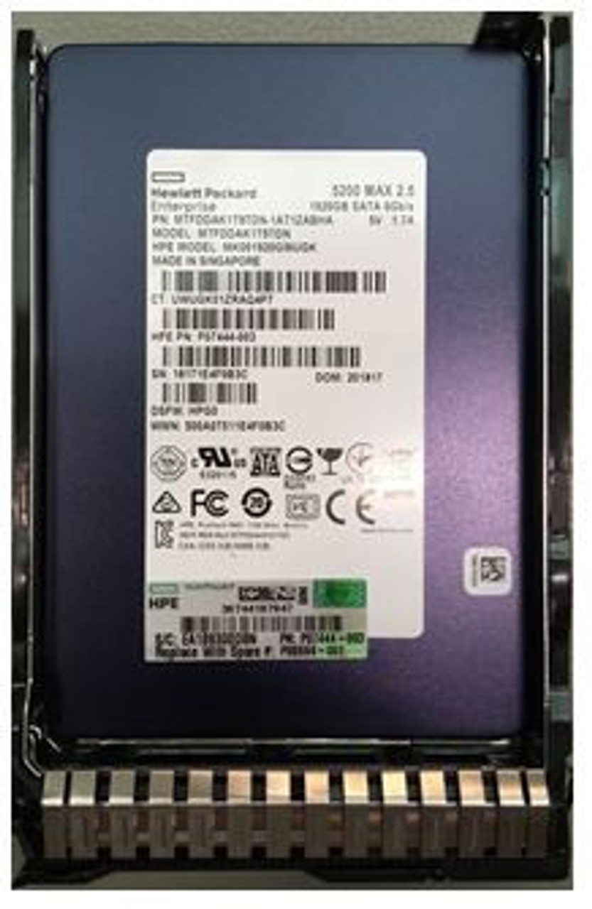 HPE P07930-B21 1.92TB 2.5in DS SATA-6G SC Mixed Use G10 SSD