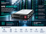 Engineered for Enterprise Speed: HPE 652611-B21 300GB SAS SmartDrive for ProLiant Servers